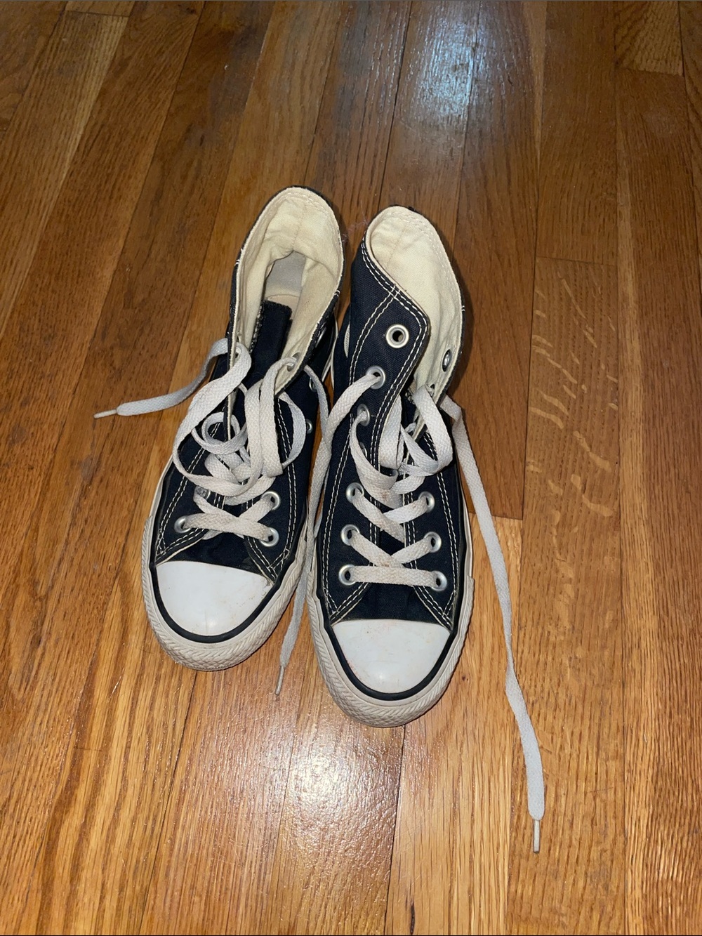Converse Black & White High-Top Sneakers